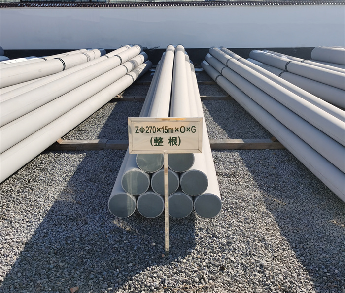 锦山镇270×15×O×G电力杆塔